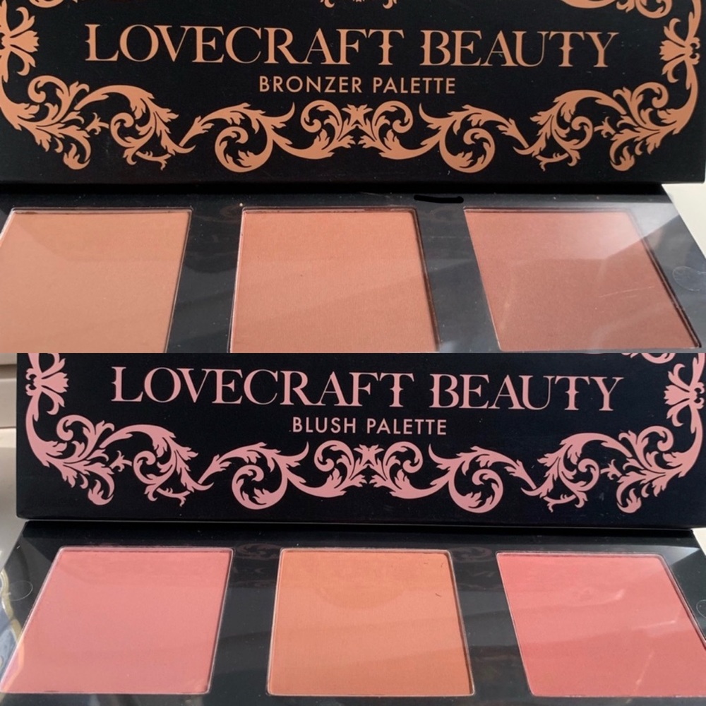 Lovecraft Blush Palette & Bronzer Palette Set